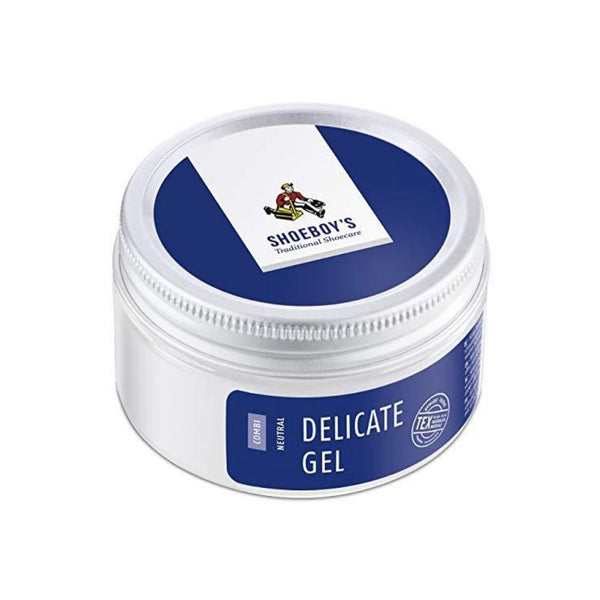 Shoeboy's Premium Delicate Gel Shoe Care Cream, Neutral - 50 ML Glass Jar - Trustables