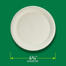 Hefty EcoSave 6-3/4" Compostable Plates, 30 CT - Trustables