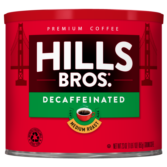 Hills Bros Decaffeinated Coffee