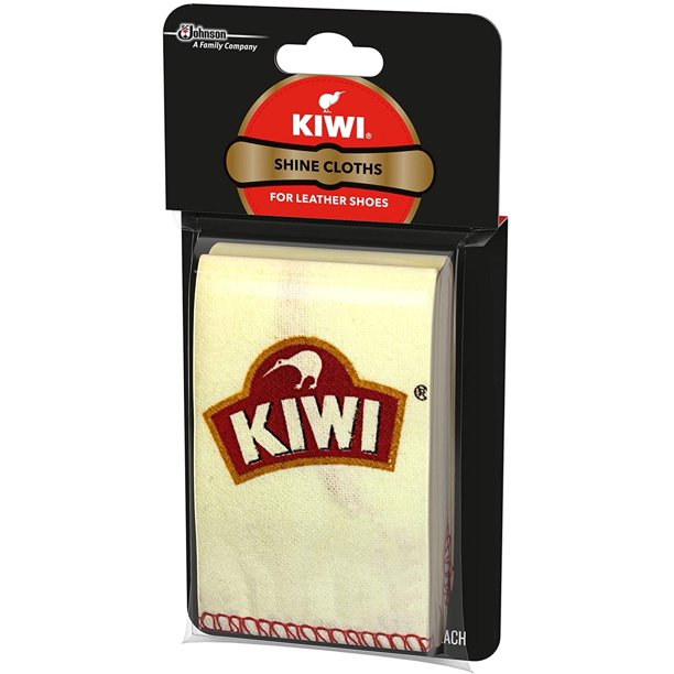 KIWI Shine Cloths, 2 CT per Pack