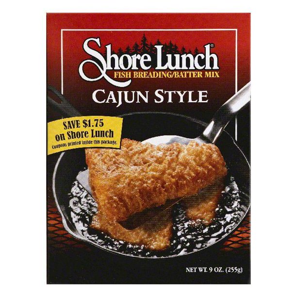 Shore Lunch Fish Batter Mix, Cajun, 9 oz - Trustables