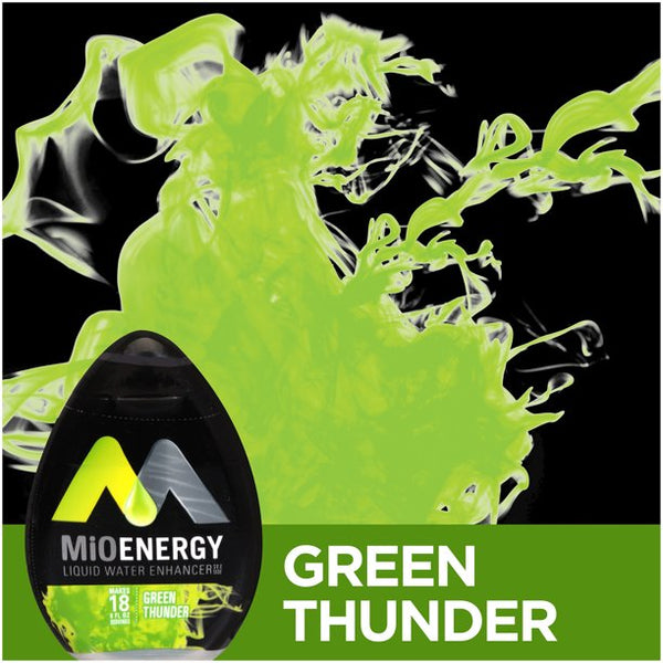 MiO Energy Green Thunder Liquid Water Enhancer, 1.62 OZ