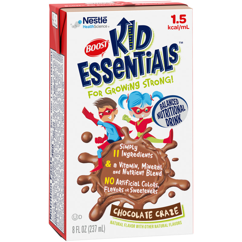 Boost Kid Essentials 1.5 Balanced Nutritional Drink, Chocolate Craze, 8 FL OZ - Trustables