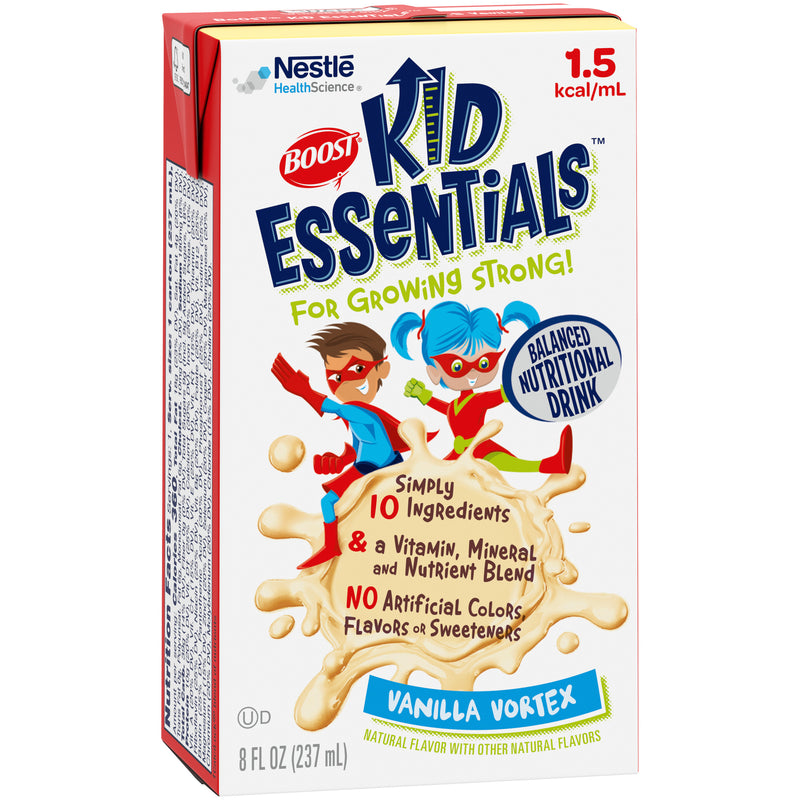 Boost Kid Essentials 1.5 Balanced Nutritional Drink, Vanilla Vortex, 8 FL OZ - Trustables