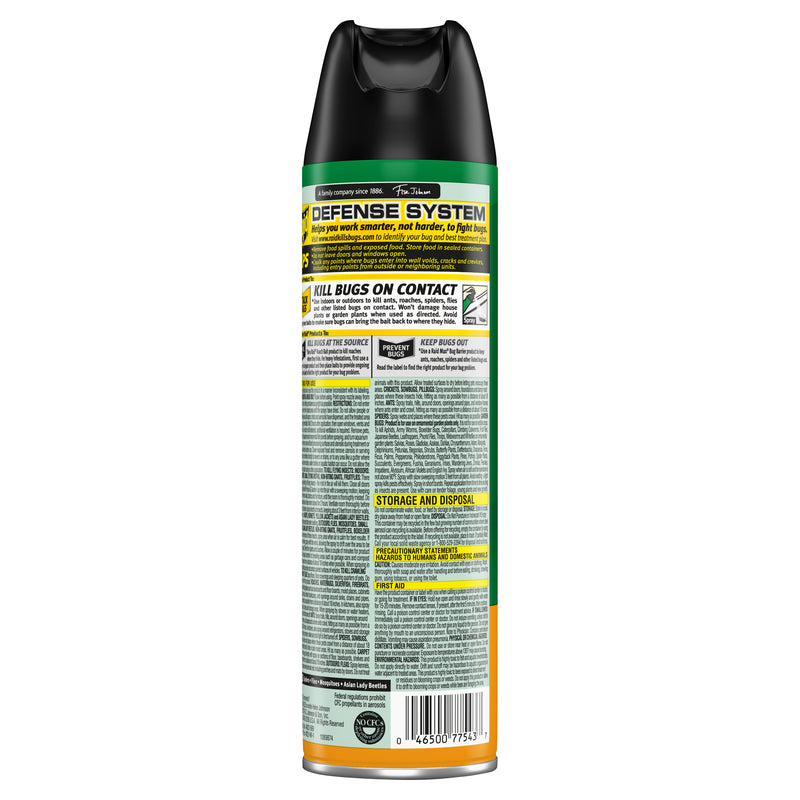 house and garden bug spray Raid House & Garden I Orange Breeze Scented Bug Killer Spray, 11 oz