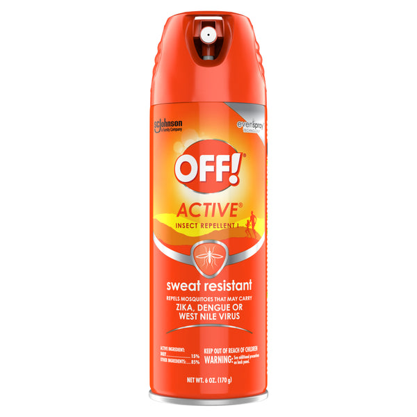 OFF! Active Insect Repellent I, 6 oz - Trustables