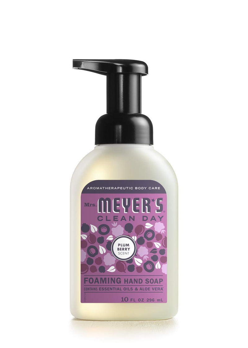 Mrs. Meyer's Scent Foaming Hand Soap Variety Pack, 1 Oat Blossom, 1 Plumberry, 1 Rainwater, 1 CT - Trustables