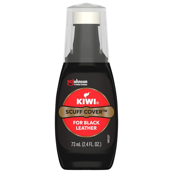 KIWI Scuff Cover Instant Wax Shine Black, 2.4 FL OZ - Trustables