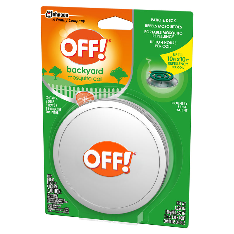 OFF! Backyard  Mosquito Coil Starter Pack