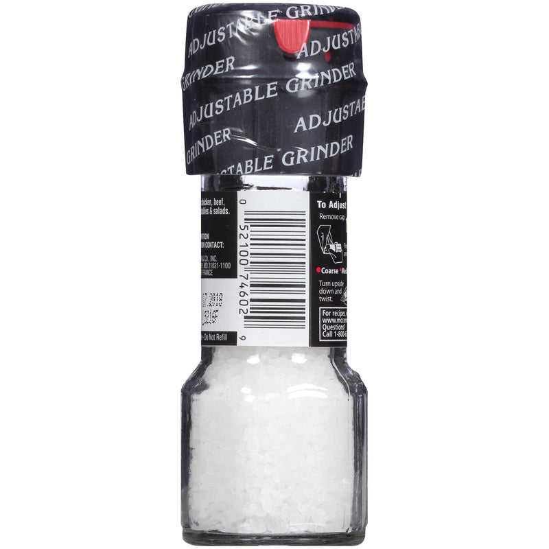 McCormick Sea Salt Grinder, 2.12 OZ - Trustables