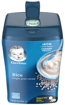 Gerber Baby Cereal, 1st Foods, Rice, 16 OZ - Trustables