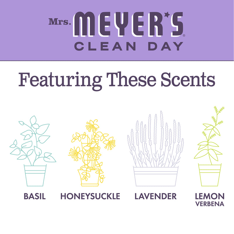 Mrs. Meyer's Clean Day Multi-Surface Everyday Cleaner, Lilac Scent, 16 ounce bottle - Trustables