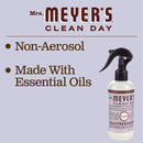 Mrs. Meyer's Clean Day Room Freshener Spray Bottle, Lavender Scent, 8 fl oz - Trustables