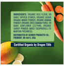 Gerber Organic Teethers Gentle Teething Wafers, Mango Banana Carrot, 1.7 OZ - Trustables