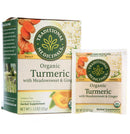 Traditional Medicinals Organic Turmeric with Meadowsweet & Ginger Herbal Tea, 16 Tea Bags - Trustables