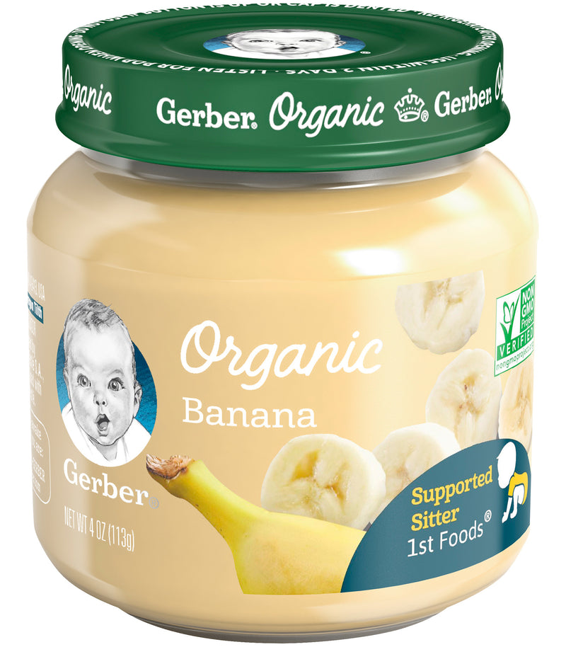 Gerber 1st Foods, Organic Banana, 4 OZ