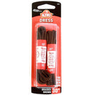 KIWI Casual Round Brown 30" Replacement Shoe Laces, 2 Pairs, 1 CT - Trustables