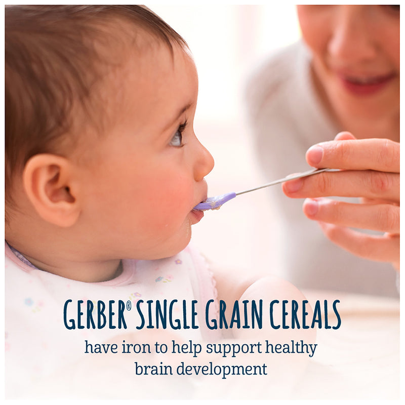 Gerber Baby Cereal, 1st Foods, Oatmeal, 8 OZ - Trustables