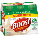 Boost High Protein Complete Nutritional Drink, Very Vanilla, 8 oz, 6 CT - Trustables