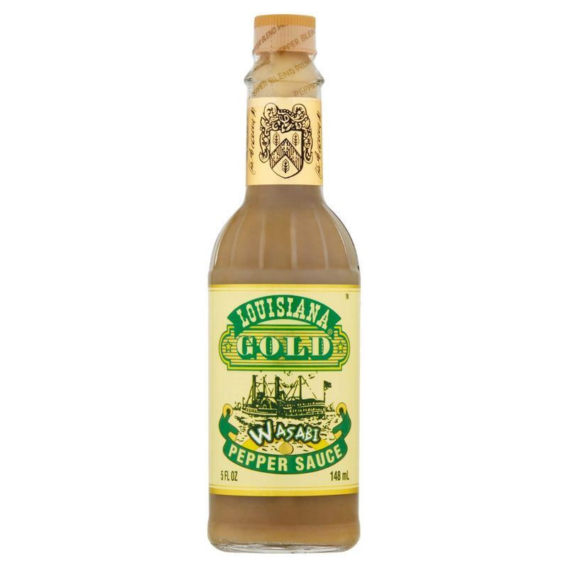 The Original Louisiana Gold, Wasabi Pepper Sauce, 5 OZ - Trustables