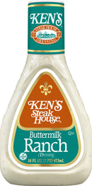 Ken's Steak House Buttermilk Ranch Dressing, 16 Ounce - Trustables