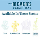 Mrs. Meyer's Clean Day Liquid Hand Soap Bottle, RainWater Scent, 12.5 fl oz - Trustables