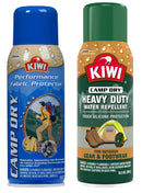 KIWI Camp Dry Variety Pack, 1 Camp Dry Fabric Protector, 1 Camp Dry Heavy Duty Water Repellent, 2 CT - Trustables