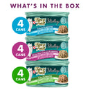 Purina Fancy Feast Medleys Florentine Collection Adult Wet Cat Food Variety Pack, 3 OZ Cans, 12 CT - Trustables
