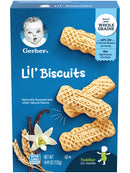 Gerber Lil' Biscuits, Vanilla Wheat, 4.44 OZ - Trustables