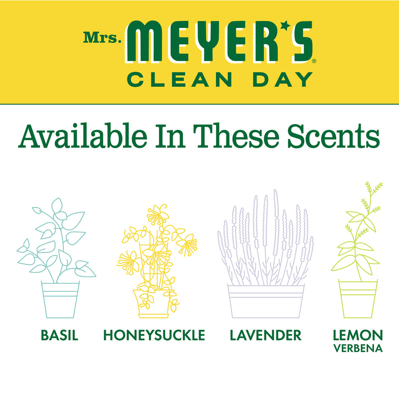 Mrs. Meyer's Clean Day Multi-Surface Everyday Cleaner Bottle, Honeysuckle Scent, 16 fl oz - Trustables