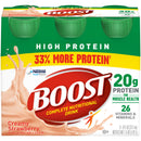 Boost High Protein Complete Nutritional Drink, Creamy Strawberry, 8 oz, 6-CT - Trustables