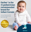 Gerber Baby Cereal, 2nd Foods, Probiotic Oatmeal Banana, 8 OZ - Trustables