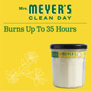 Mrs. Meyer's Clean Day Scented Soy Candle, Honeysuckle Scent, 7.2 ounce candle - Trustables