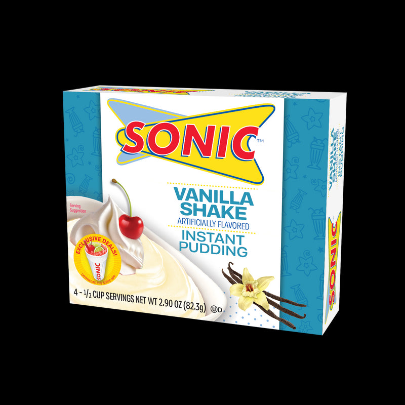 Sonic Pudding, Vanilla Shake 3.94 OZ - Trustables