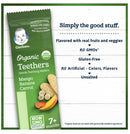 Gerber Organic Teethers Gentle Teething Wafers, Mango Banana Carrot, 1.7 OZ - Trustables
