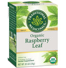 Traditional Medicinals Organic Raspberry Leaf Herbal Tea, 16 Tea Bags - Trustables