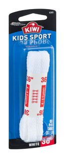 KIWI Sport Shoe White Lace 36", 1 PAIR - Trustables