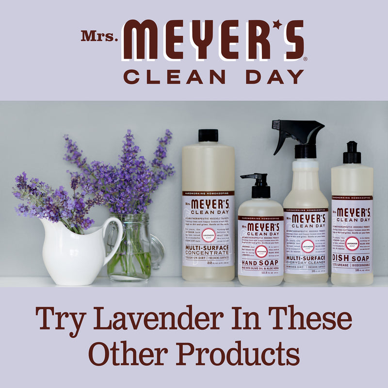 Mrs. Meyer's Clean Day Lavender Scented Laundry Detergent Bottle, 64 fl oz - Trustables