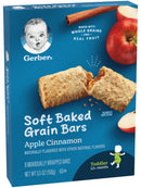 Gerber Fruit & Cereal Bars, Apple Cinnamon, 5.5 OZ - Trustables