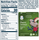 Gerber Organic Teethers Gentle Teething Wafers, Blueberry Apple Beet, 1.7 OZ - Trustables