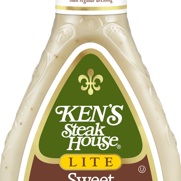 Ken's Steak House Lite Sweet Vidalia Onion Dressing, 16 Ounce