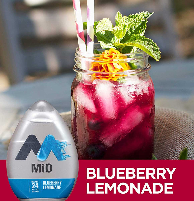 Mio Liquid Water Enhancer, Blueberry Lemonade, 1.62 OZ - Trustables