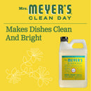Mrs. Meyer's Clean Day Liquid Dish Soap Refill, Honeysuckle Scent, 48 ounce bottle - Trustables