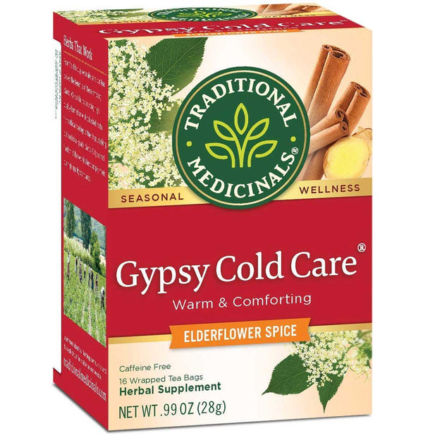 Traditional Medicinals Gypsy Cold Care Seasonal Tea, 16 Tea Bags - Trustables