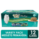 Purina Fancy Feast Medleys Primavera Collection Adult Wet Cat Food Variety Pack, 3 OZ Cans, 12 CT - Trustables