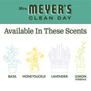 Mrs. Meyer's Clean Day Multi-Surface Everyday Cleaner Bottle, Basil Scent, 16 fl oz - Trustables