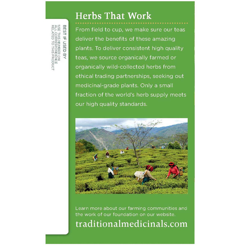 Traditional Medicinals Organic Green Tea Lemongrass Tea, 16 Tea Bags - Trustables