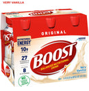 Boost Original Nutritional Drink Variety Pack, 1 Chocolate, 1 Vanilla, 1 Strawberry, 1 Peaches N Creme, 4 CT - Trustables