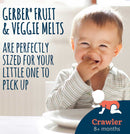 Gerber Fruit & Veggie Melts,Truly Tropical Blend, 1 OZ - Trustables