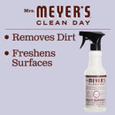 Mrs. Meyer's Clean Day Multi-Surface Everyday Cleaner Bottle, Lavender Scent, 16 fl oz - Trustables